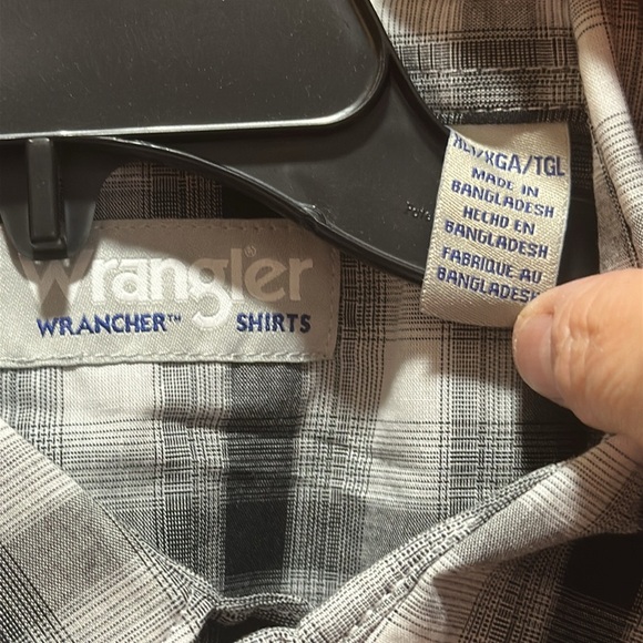 Wrangler shirt, new size XLT - Picture 4 of 6